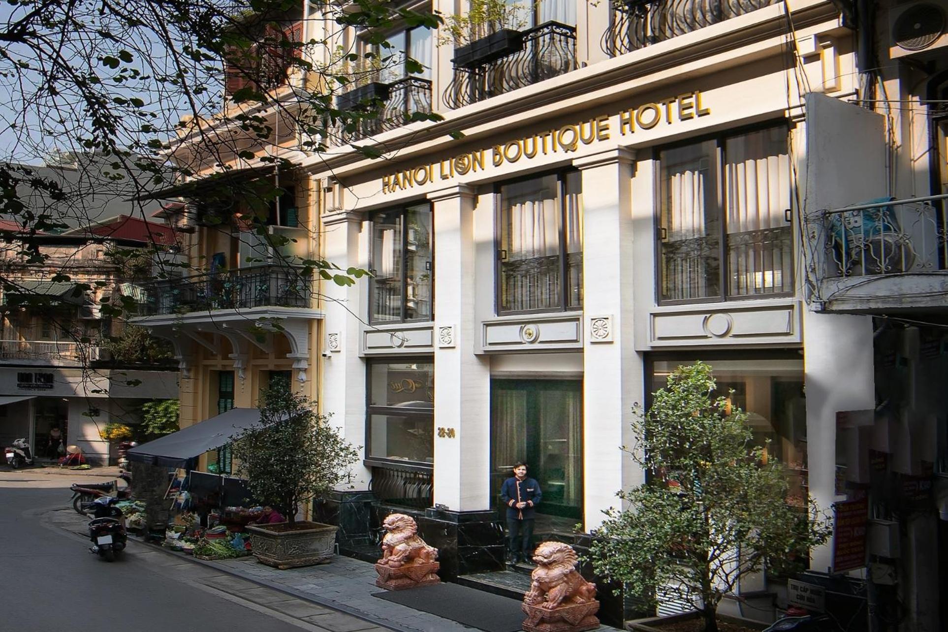 Hanoi Lion Boutique Hotel & Spa Bagian luar foto